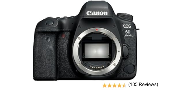 Canon EOS 6D MK II - Cámara digital réflex de 26.2 MP (pantalla táctil de 3.0, Wifi, Bluetooth, Dual Pixel CMOS AF, 45 puntos AF, vídeos time-lapse en 4K): Canon: Amazon.es: Electrónica