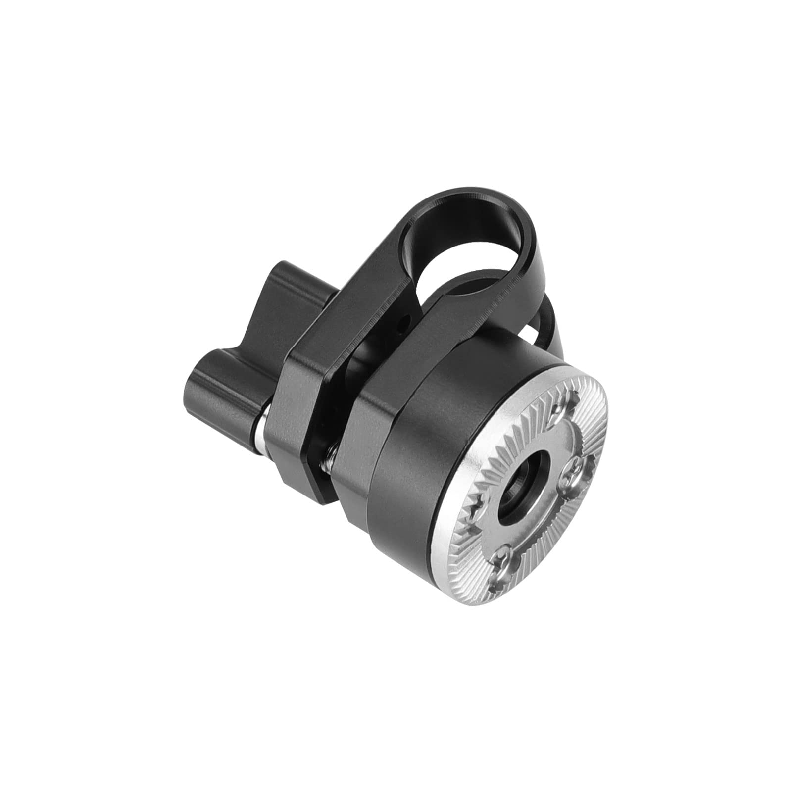 SZRIG Single 15mm Rod Clamp with Arri Rosette Quick Lock and Release For Photo Studio