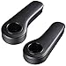 AW 2pcs Universal Golf Cart Armrest Cushion with Cup Holder PU Covered Compatible with Club Car Rear Seats Accessories