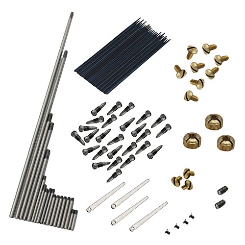 JVSISM 92pcs/set Alto Sax Saxophone Repair Parts Screws + Saxophone Springs Kit DIY Tool Woodwind Instrument Accessories