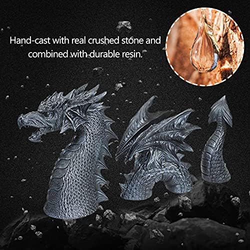 Gothic dragon statue for backyard decor, priced at $20.99.