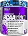 EVL BCAAs Amino Acids Powder - BCAA Powder Post Workout Recovery Drink and Stim Free Pre Workout Energy Drink Powder - 5g Branched Chain Amino Acids Supplement for Men - Furious Grape