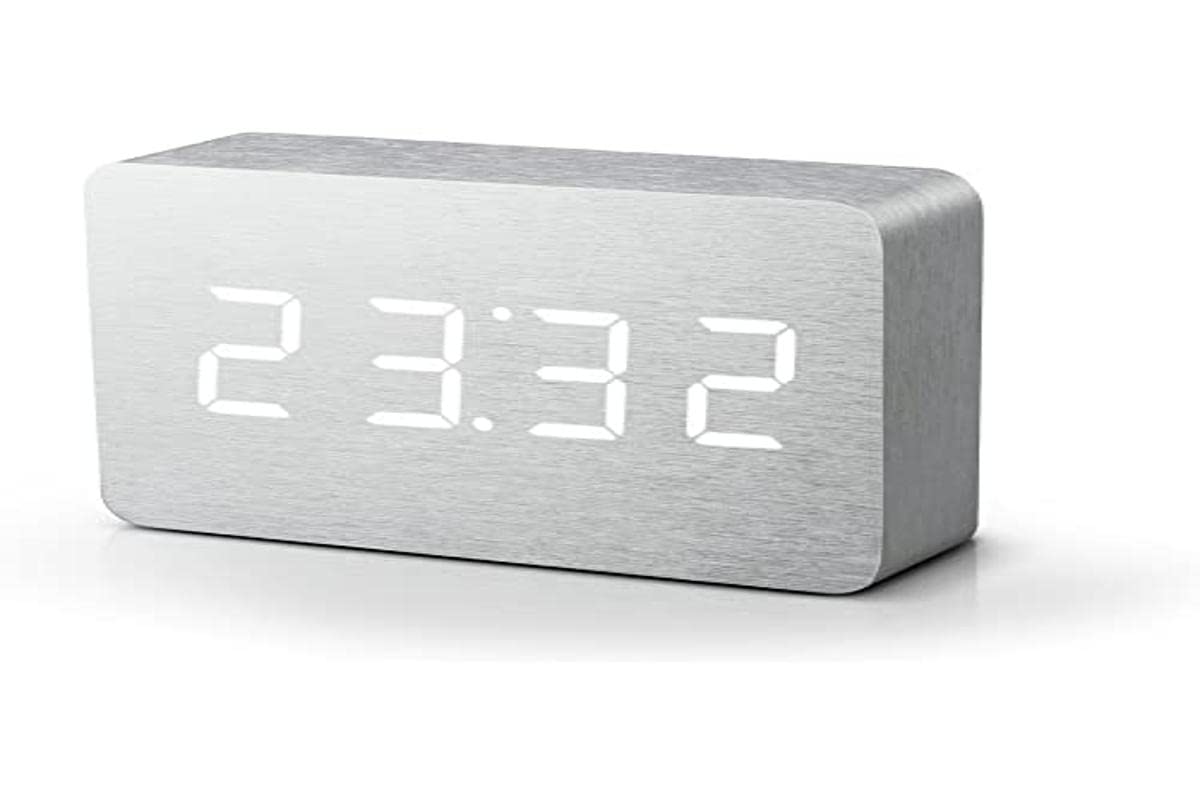 Gingko Aluminium Clock, One Size