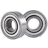 XiKe 2 Pack Z9504RST, P204RR6, 204BBAR Bearing, Replace John Deere JD9239, JD9266, JD9296, JD7677R. Lawn Mowers Spindle Ball Bearing.