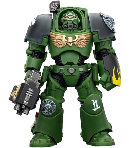 Figurine HiPlay JoyToy Warhammer 40k – Terminator Ultramarines – 1/18 (14 Cm) – Articulée – JT9947 – 15 Ans