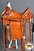 HILASON 15″ Western Big King Wade Ranch Cowboy Trail Roping Saddle Beigethumb 3