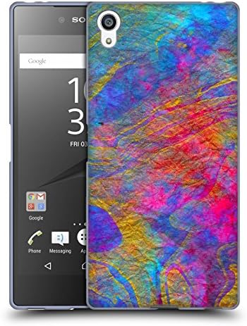 Official Haroulita Colourful Marble Soft Gel Case for Sony Xperia Z5 Premium / Dual