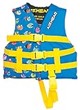 Airhead Children's Crayon Fish Life Vest, Blue