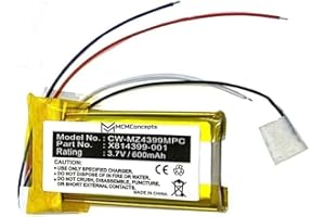 M MCMCONCEPTS MCMConcepts Replacement Battery for Microsoft Zune 2nd Gen 80GB 120GB 1126 1376