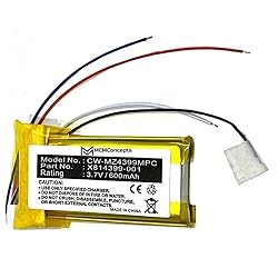 MCMConcepts Replacement Battery for Microsoft Zune