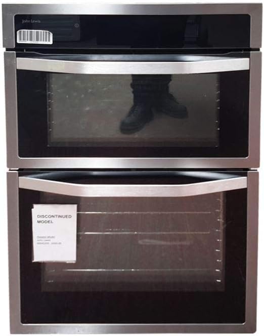 John Lewis & Partners JLBIDO914 Double Electric Oven, Stainless Steel