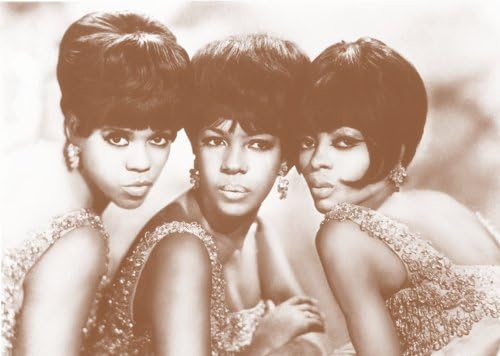 The Supremes Motown 11" X 14" Sepia Poster