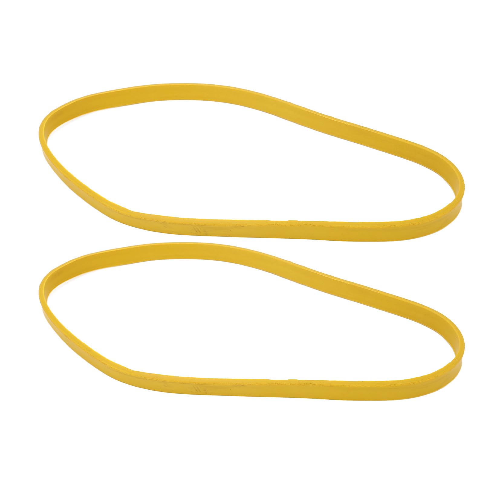 2 Pcs Band Saw Tire Yellow Anti Slip Noise Reduction Rubber Woodworking Bandsaw Wheel for 9 Inch Professional Accessories