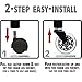 iNVUS FasterCasters - Rollerblade Style Office Chair Wheels - Built Tough To Last A Lifetime - Ideal for Hardwood Floors - Perfect Upgrade - Set of 5