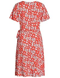 Vestido vintage floral, bohemio, para mujer