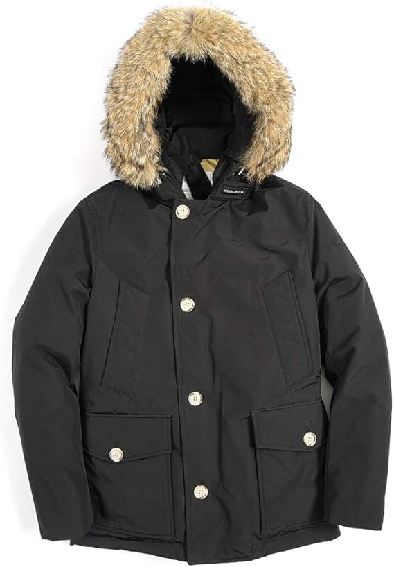 Amazon ウールリッチ New Arctic Parka ニューアークティックパーカ ダウン ジャケット 60 40クロス ファー付き フード メンズ 無地 イタリア ブランド 並行輸入品 コート ジャケット 通販