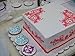 Designer Stencils Fleur De Lis Cake Stencil, Beige/Semi-Transparent