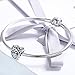 BAMOER 925 Sterling Silver Murano Glass Bead Charms Fit Bracelet