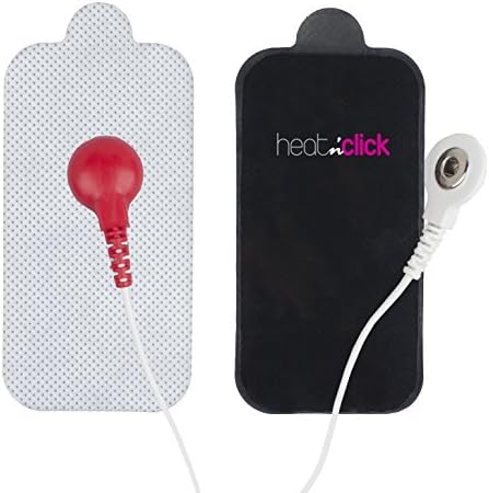 HeatnClick Extra Large Massage Pads for Electronic Massager - 5 Pairs by IQ Massager