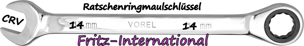 Combination Ratchet Wrench 14 mm