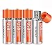 4Pcs USB Rechargeable AA Battery 1.5V 1200mAh 1A 1 Hour Sorbo Quick Charging Li-Po Battery for Toys,Remote Controller,Wireless Mouse, Keyboard and More