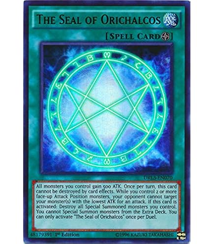 YU-GI-OH! - The Seal of Orichalcos (LC03-EN001) - Legendary Collection 3: Yugi's World - Unlimited Edition