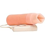 Linx Word of Mouth Oral Stimulator with Wired Remote Control, 3.75 Inch, Flesh