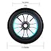 Replacement 110 mm Pro Scooter Wheel with Abec 9 Bearings Fit for MGP/Razor/Lucky Pro Scooters 1 Single Scooter Wheel