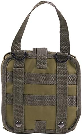 Tactical Compact First Aid Kit Portable Medical Pouch Military Molle Utility Bag Outdoor Survival EMT Kit for Photography,Fishing,Camping,Mountaineering,Diving,Hiking,Survive,Hunting by Homboon