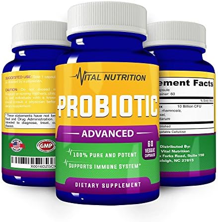 ADVANCED PROBIOTICS Optimized for Maximum Effectiveness –2 Month Supply – Dependable Results – Order Risk Free