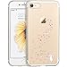 ESR iPhone 7 Case, iPhone 7 Clear Soft TPU Protective Case Back Cover with Cute Cartoon Pattern [Slim Fit] [Ultra Thin] for 4.7 inches iPhone 7 (2016 Release)(Floral Bunny)