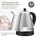 MOOKA Electric Kettle - Gooseneck Electric Kettle with Digital Variable Temperature Control and Keep-Warm Function, Gooseneck Kettle with Full Stainless Steel Interior Perfect for Coffee and Tea,1.2L