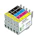 5 Pack 123GetInk Epson Ink Cartridges for Epson Stylus CX5000, Stylus CX6000, Stylus CX7000F, Stylus CX7400, Stylus CX7450, Stylus CX8400, Stylus CX9400F, Stylus CX9475F, Stylus NX100, Stylus NX105, Stylus NX400, Stylus NX415, Stylus NX515, Workforce 30, Workforce 310, Workforce 40, Workforce 500, Workforce 600 (T069- BK, C , M, Y)