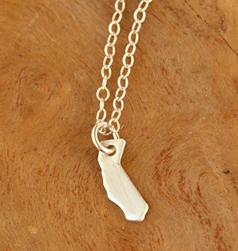 California State Sterling Silver Necklace 16 inches