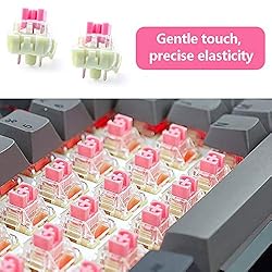 HUYUN Backlit Mechanical Keyboard switchs 3pin RGB