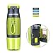 mountop Best Bike Water Bottle with Storage for Camping Hiking Cycling Creative & Multifunctional