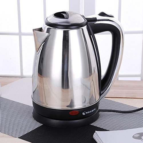 Electric Kettle 2.0L Stainless Steel Tea Kettle with Fast Boil, Auto Shut Off and Boil Dry Protection, Electric Tea Kettle - Classic Collection