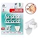 RICHYN Adhesive Small Hooks – Powerfull, Easy to Install and Utility – Perfect for Fixing Wire, Toothbrush, Accessories, Electric Cord – Removable & Easy to take Off – White