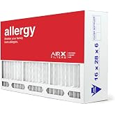 AIRx Filters 16x28x6 Furnace AC Filter MERV 11 Allergy Space-Gard | MERV 11 Allergy filter, compatible with Aprilaire Space-Gard 401; reduces dust and allergens; single filter, made in the USA.