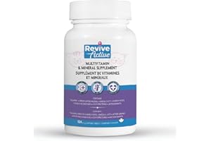 Revive Active – Feline Vitamin Chewable Tablet 90ct – Natural Daily Multivitamin & Mineral Nutritional Supplement - Natural D