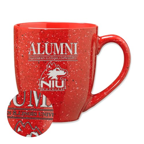 Rico Industries NCAA Northern Illinois Huskies Alumni 16 oz Team Color Laser En…