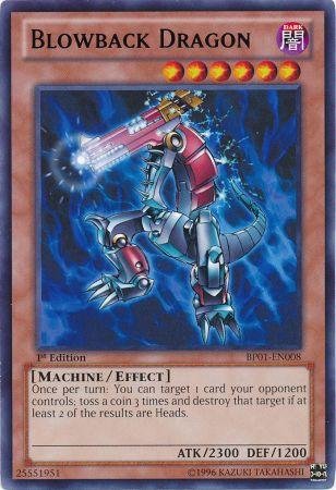 Yu-Gi-Oh! - Blowback Dragon (BP01-EN008) - Battle Pack: Epic Dawn - 1st Edition - Rare