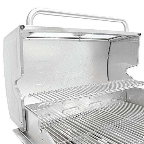 3 Embers Drop-In 4 Burner Gas Grill