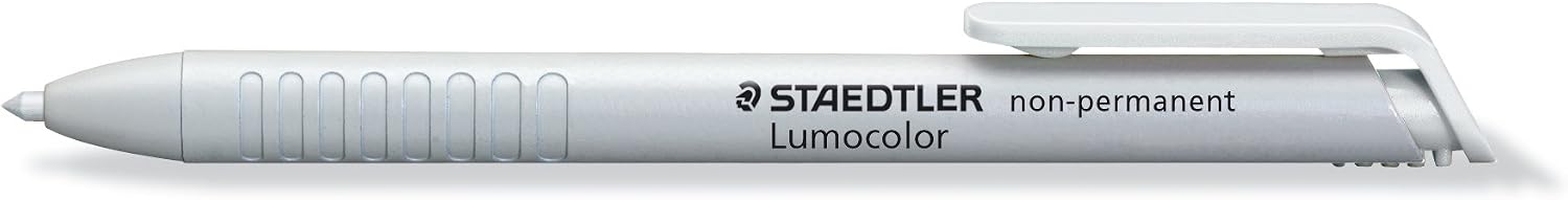 Staedtler Lumocolor 768N-0 Dry Marker Non-Permanent Omnichrome Water Soluble 3 mm White
