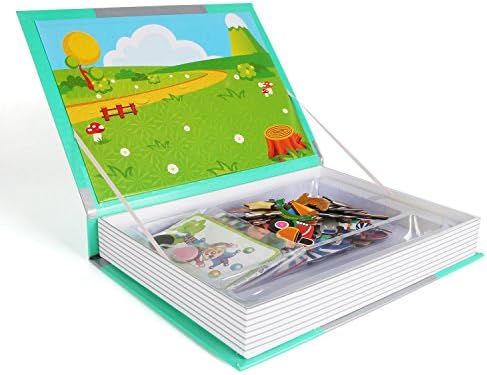 AOLI Magnetic Puzzle Book Early Childhood Educational Toys Intellectual Jigsaw for Children/Kids Fantastic Circus Puzzle Series 8726-24