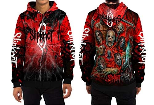 Slipknot Hip Metal Rock Band Sublimation Print for Men and Women Apparel