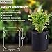 MAXSISUN 6-Pack 3 Gallon Grow Bags, Heavy Duty Thickened Non-Woven Plant Fabric Pots with Reinforced Handles for Gardeningthumb 2