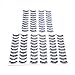 Kenzie Beauty 50 Pairs Wispies False Eyelashes Handmade Natural Lashes Pack