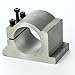 Konmison 80mm Spindle Motor Clamp Mount Bracket Diameter 80mm with Screws for 1.5kw 2.2kw Milling Spindle