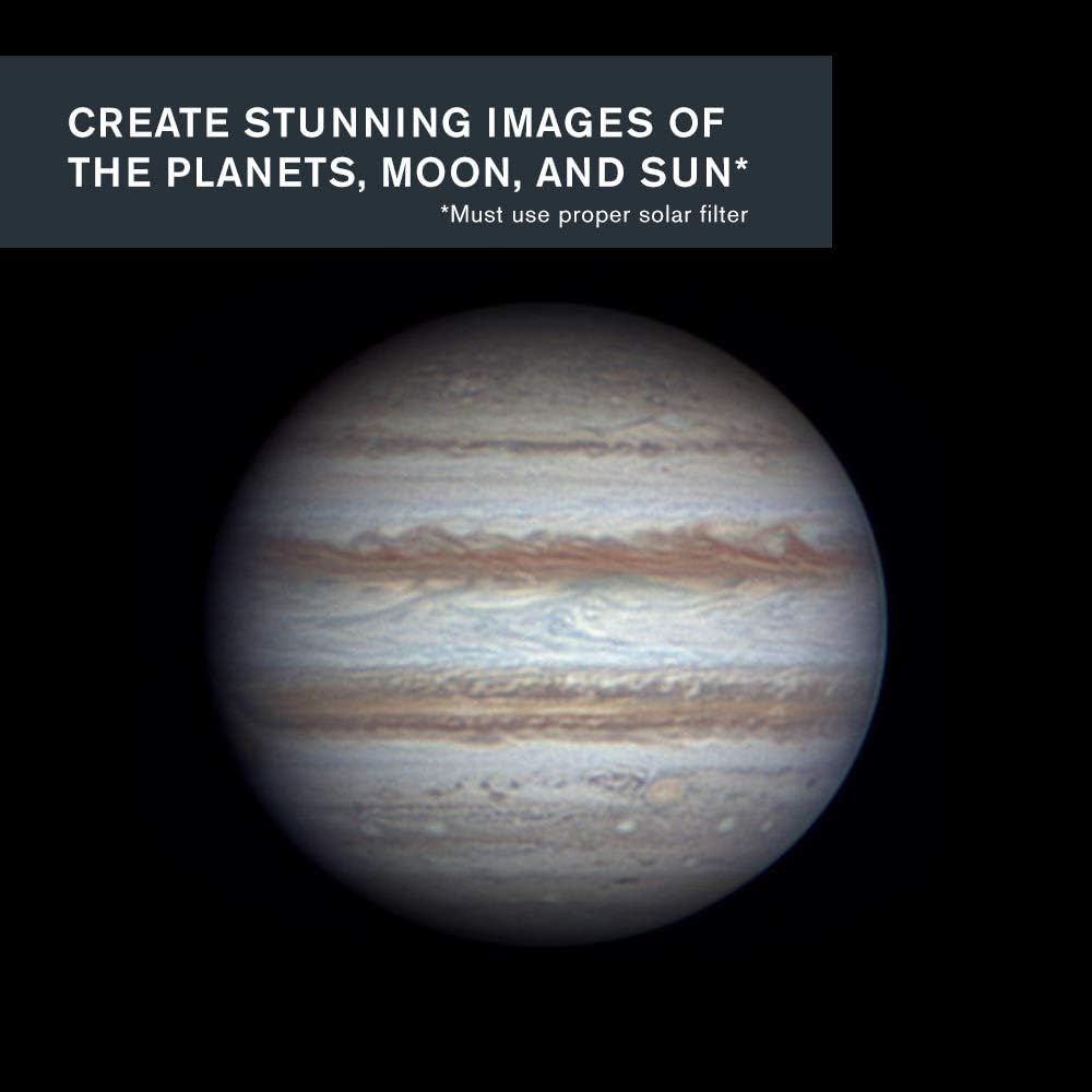 Celestron 93708 NexImage 10MP Solar System Colour Imager, Black, NexImage 5 - Image 3